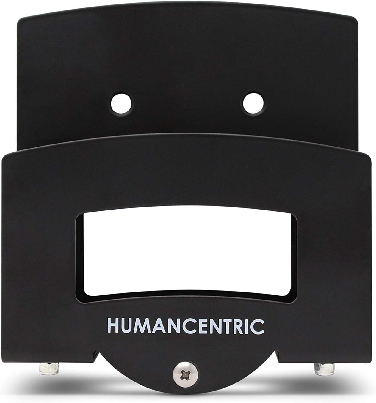 HumanCentric Cable Box Mount and Modem Mount, Adjustable Wall Mount for Small and Wide Devices Like Cable Boxes, Modems, DVD Players, Streaming Media Devices, Mount on The Wall Behind TV