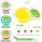 Car Cleaning Gel (Big 4-Pack) 280g - Car Slime Cleaner for Car Interior, Car Cleaning Putty for Car Accessories, Car Detailing Kit, Air Vents, Keyboards, PC, Laptop - Car Accessories for Women