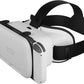 Orzly VR Headset Designed for Nintendo Switch &amp; Switch OLED Console with Adjustable Lens for a Virtual Reality Gaming Experience and for Labo VR - White - Gift Boxed Edition