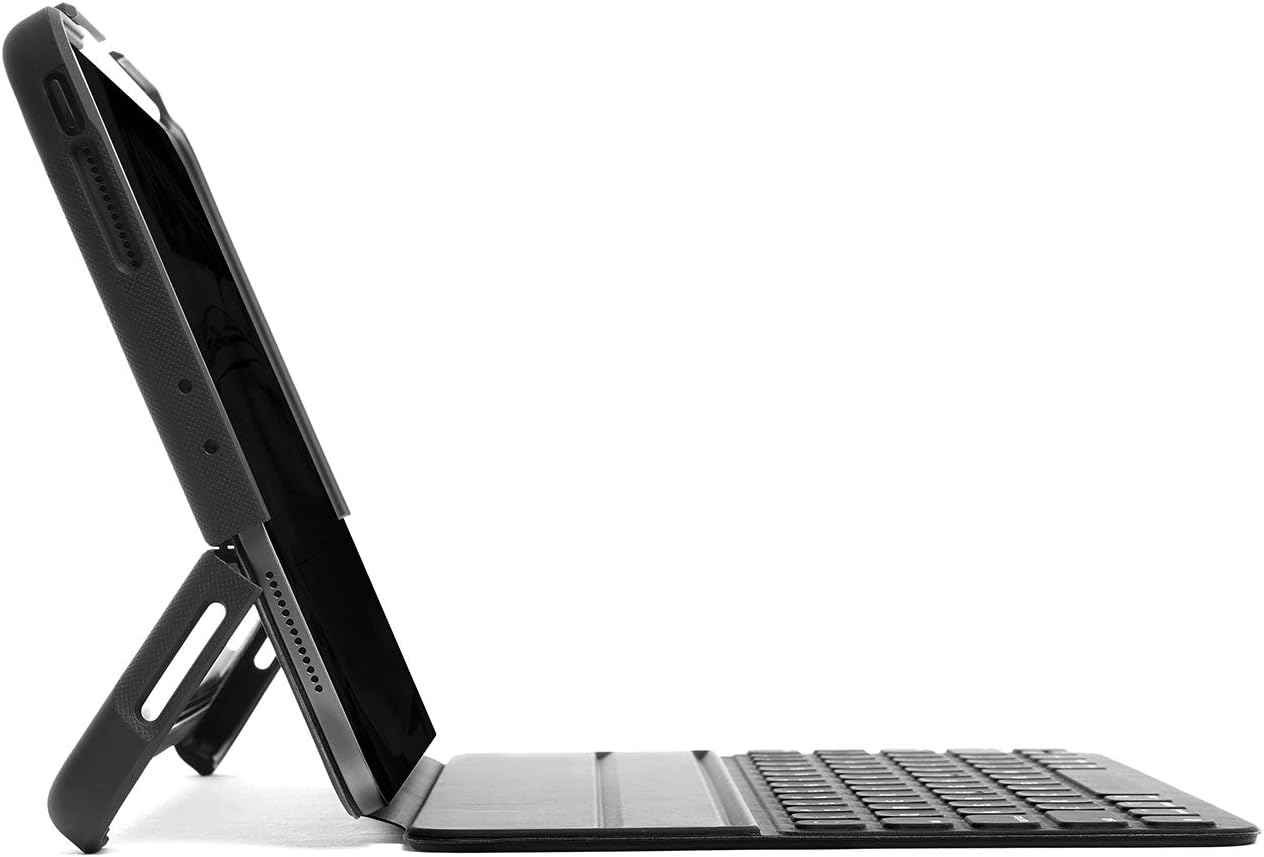 STM Dux Shell, Sleek case for Apple iPad Pro 11 Supports Apple Keyboard Folio - Black (stm-222-221JV-01)