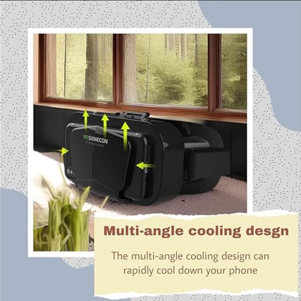 VR Headset Virtual Reality VR Glasses VR Helmet for iPhone Android Smartphones