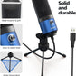FIFINE USB Microphone, Metal Condenser Recording Microphone for Laptop MAC or Windows Cardioid Studio Recording Vocals, Voice Overs,Streaming Broadcast and YouTube Videos-K669B