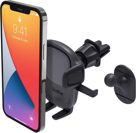 iOttie Easy One Touch 6 Universal Car Mount Dashboard &amp; Windshield Suction Cup Phone Holder for iPhone Samsung, Google, All Smartphones