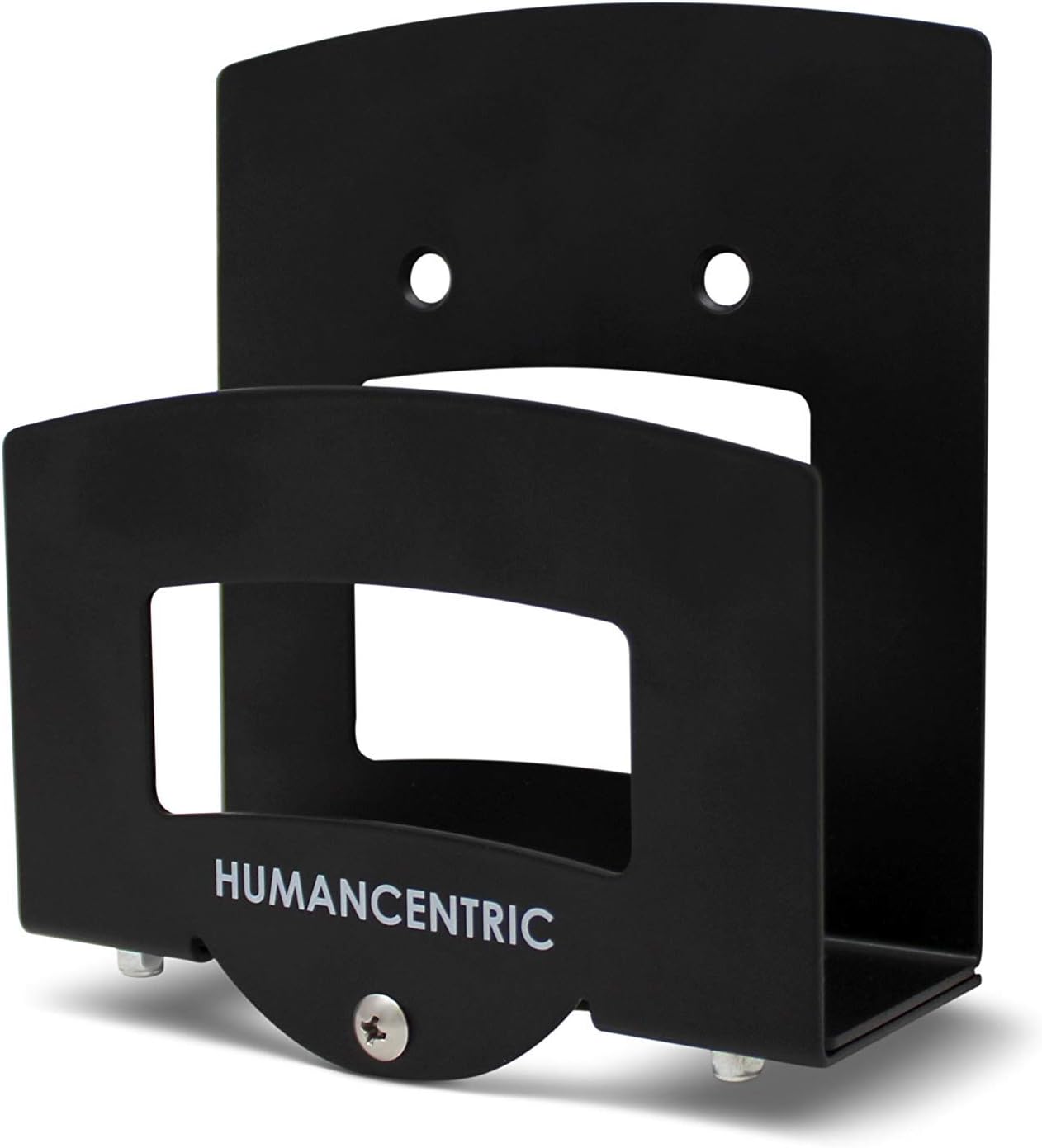 HumanCentric Cable Box Mount and Modem Mount, Adjustable Wall Mount for Small and Wide Devices Like Cable Boxes, Modems, DVD Players, Streaming Media Devices, Mount on The Wall Behind TV