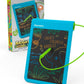 Discovery™ Bright Doodles LCD Art Tablet - Mess-Free Colorful Drawing on Widescreen Display, Includes Tethered Stylus