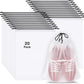 20 Pack Shoe Bags for Travel, 15.7&#34; x 11.8&#34; Clear Travel Shoe Bags for Packing, Large Waterproof Portable Drawstring Travel Shoe Storage Bag Travel Essentials Women for and Men