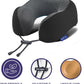 napfun Neck Pillow for Traveling, Upgraded Travel Neck Pillow for Airplane 100% Pure Memory Foam Travel Pillow for Flight Headrest Sleep, Portable Plane Accessories, Striped Black