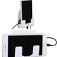 TXEsign Adhesive Wall Tablet Holder Mount Stand for Tablet Smartphones eReader Wall Holder Mount (Black)