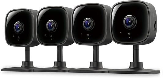 TP-Link Tapo 1080P Indoor Security Camera for Baby Monitor, Dog Camera w/Motion Detection, 2-Way Audio Siren, Night Vision, Cloud &amp; SD Card Storage, Works w/Alexa &amp; Google Home (Tapo C100)