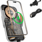 SPLACH Zippy X Wireless Charging Phone Holder, auto-Sensor Phone Holder, Compatible with iPhone Samsung Google and All 4.7&#39;&#39;-6.8&#39;&#39; Phones