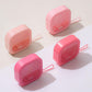 Kathfly 4 Pcs White Hair Tie Organizer Portable Hair Accessory Storage Containers Stackable Hair Tie Bobby Pin Holder Home Cotton Swab Dispenser Hair Accessories Jewelry Organizer Box