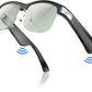 GAXABI Smart Glasses, Polarized Bluetooth Sunglasses, Built-in Mic &amp; Speakers, Voice Assistant, UV Protection, Bluetooth Glasses for Office, Driving, Cycling Outdoor Sports