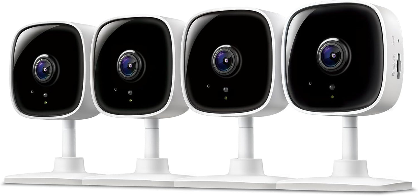 TP-Link Tapo 1080P Indoor Security Camera for Baby Monitor, Dog Camera w/Motion Detection, 2-Way Audio Siren, Night Vision, Cloud &amp; SD Card Storage, Works w/Alexa &amp; Google Home (Tapo C100)