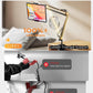 LISEN Tablet Stand Phone Holder iPad Holder for Desk Mount[Ultra Sturdy] 2 Clamps Kindle Holder for Bed Gooseneck Phone Tablet Holder Mount Phone Stand fits iPhone iPad Mini 7 Kindle 4-13&#34; Device
