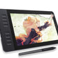 Drawing Tablet with Screen GAOMON PD1561 Drawing Monitor Art Tablet with Adjustable Stand, 10 Shortcut Keys, Tilt Support, Battery-Free Pen, 15.6-inch Graphics Tablet for Mac, Windows PC