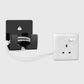 TXEsign Adhesive Wall Tablet Holder Mount Stand for Tablet Smartphones eReader Wall Holder Mount (Black)