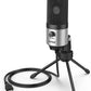 FIFINE USB Microphone, Metal Condenser Recording Microphone for Laptop MAC or Windows Cardioid Studio Recording Vocals, Voice Overs,Streaming Broadcast and YouTube Videos-K669B