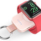 i.VALUX for Apple Watch Charger Portable Magnetic i Watch Charger, Keychain Travel Accessories Smart Wireless Charging Battery Pack Power Bank for Apple Watch Series 10/9/8/7/6/5/4/3/2/1/SE/Ultra1 2
