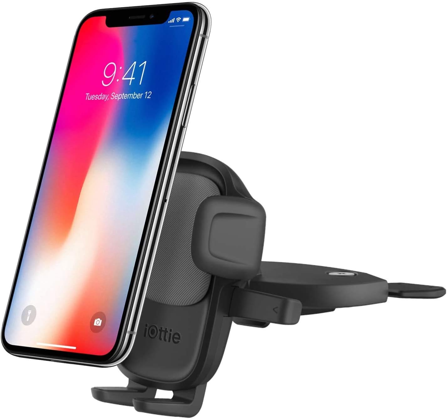 iOttie Easy One Touch 6 Universal Car Mount Dashboard &amp; Windshield Suction Cup Phone Holder for iPhone Samsung, Google, All Smartphones