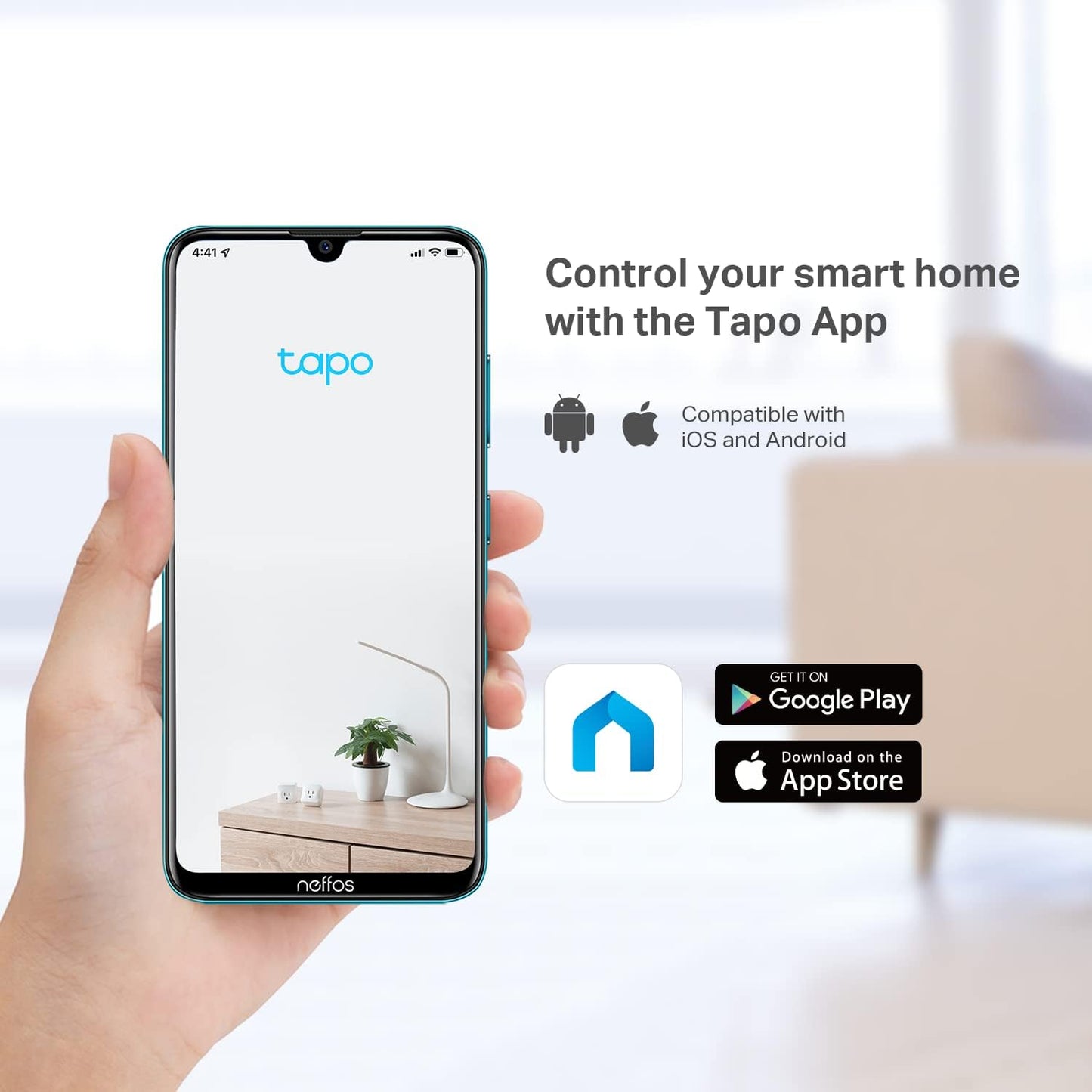 TP-Link Tapo 2K Security Camera for Baby Monitor, Dog Camera w/Motion Detection, 2-Way Audio Siren, Night Vision, Cloud &amp; SD Card Storage, Works w/Alexa &amp; Google Home, 4-Pack (Tapo C110P4)