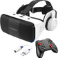 VR Headset for Phone 4.7-7.8 Inch iOS and Android, 3D Virtual Reality Glasses with Controller and Headphones, Vr Glasses for Kids and Adult Play Vr Games &amp; 3D Movies, for Men/Kids (