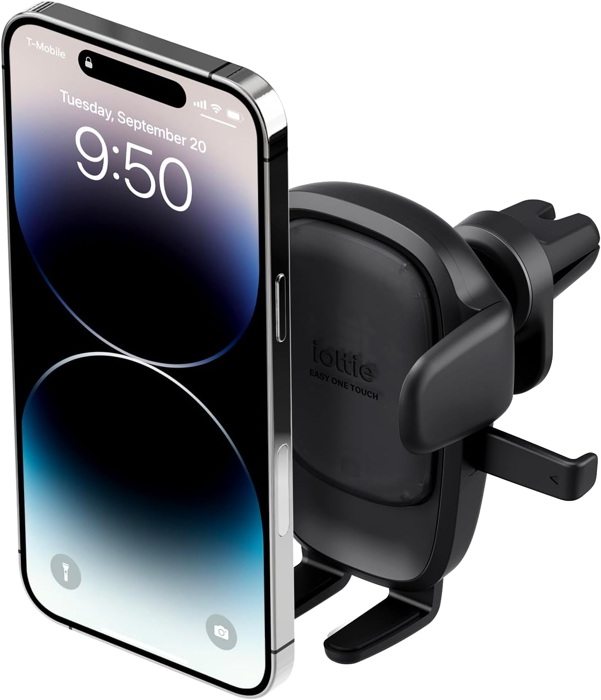 iOttie Easy One Touch 6 Universal Car Mount Dashboard &amp; Windshield Suction Cup Phone Holder for iPhone Samsung, Google, All Smartphones