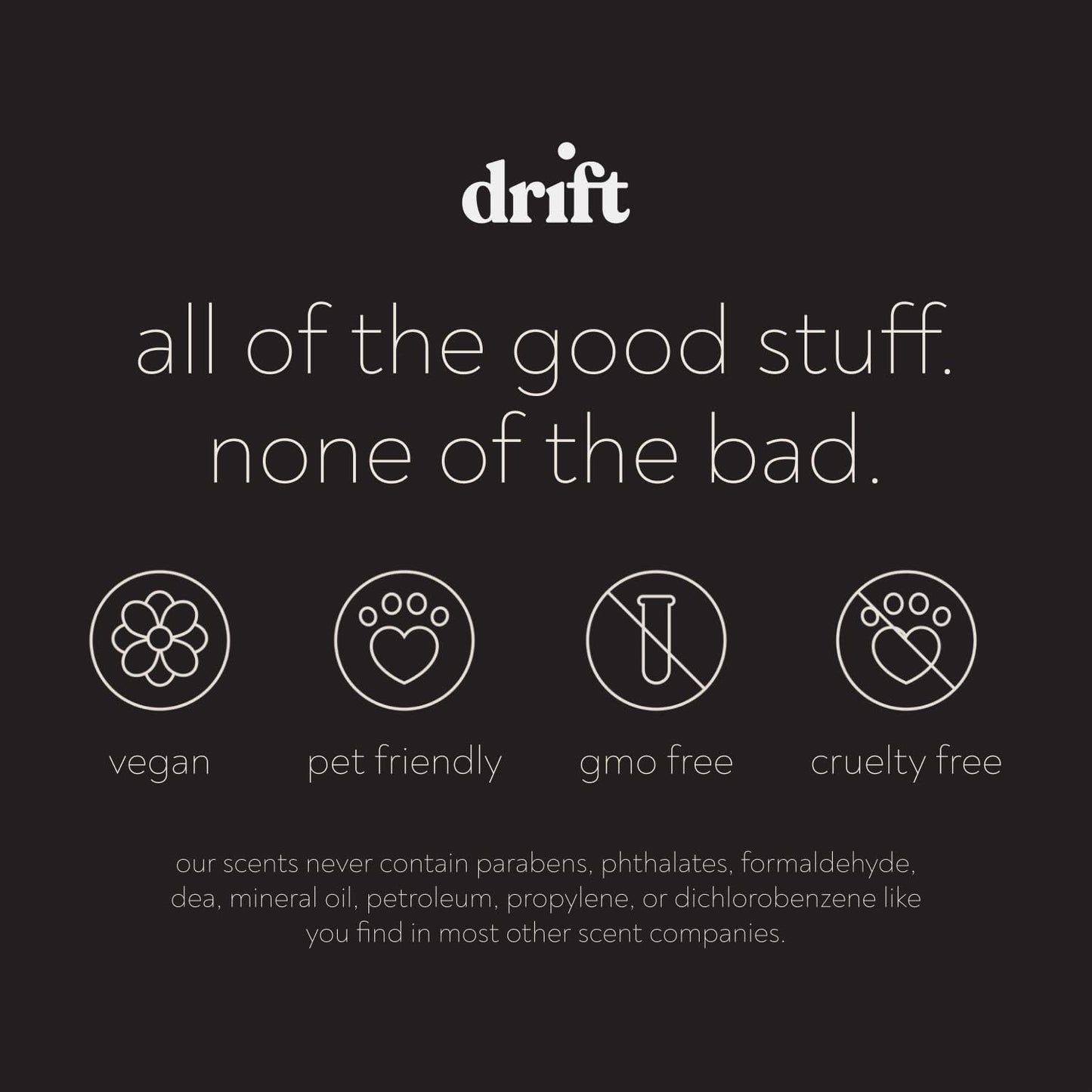 Drift Car Air Freshener - Stone Air Freshener - Car Odor Eliminator - Teak Scent Starter Kit