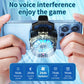 Electroplate Phone Cooling Fan, 2 Gears Cooler with Clip for iPhone, Semiconductor Quick Cooling Gaming Equipment for Travel Outdoor Live