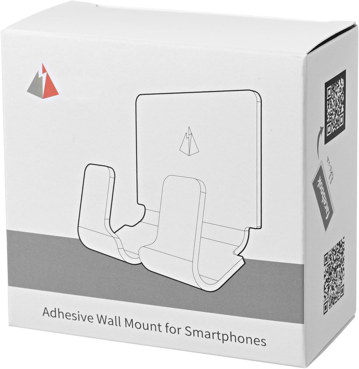 TXEsign Adhesive Wall Tablet Holder Mount Stand for Tablet Smartphones eReader Wall Holder Mount (Black)
