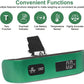 travel inspira Luggage Scale, Portable Digital Hanging Baggage Scale for Travel, Suitcase Weight Scale with Rubber Paint, 110 Pounds, Battery Included