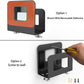Monzlteck Adjustable Small Device Wall Mount Holder for Apple TV,ROKU,Router,Modem and Other Media Players