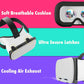 Orzly VR Headset Designed for Nintendo Switch &amp; Switch OLED Console with Adjustable Lens for a Virtual Reality Gaming Experience and for Labo VR - White - Gift Boxed Edition