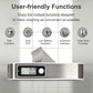 travel inspira Luggage Scale, Portable Digital Hanging Baggage Scale for Travel, Suitcase Weight Scale with Rubber Paint, 110 Pounds, Battery Included
