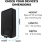HumanCentric Cable Box Mount and Modem Mount, Adjustable Wall Mount for Small and Wide Devices Like Cable Boxes, Modems, DVD Players, Streaming Media Devices, Mount on The Wall Behind TV