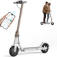 Commugo Electric Scooter for Adults 300 lbs, 8.5 Inch/10 Inch Tires, 500W Peak Motor 19 Mph Speed, 17/21 Miles Max Range Foldable Commute E-Scooter with Dual Braking System, App Control