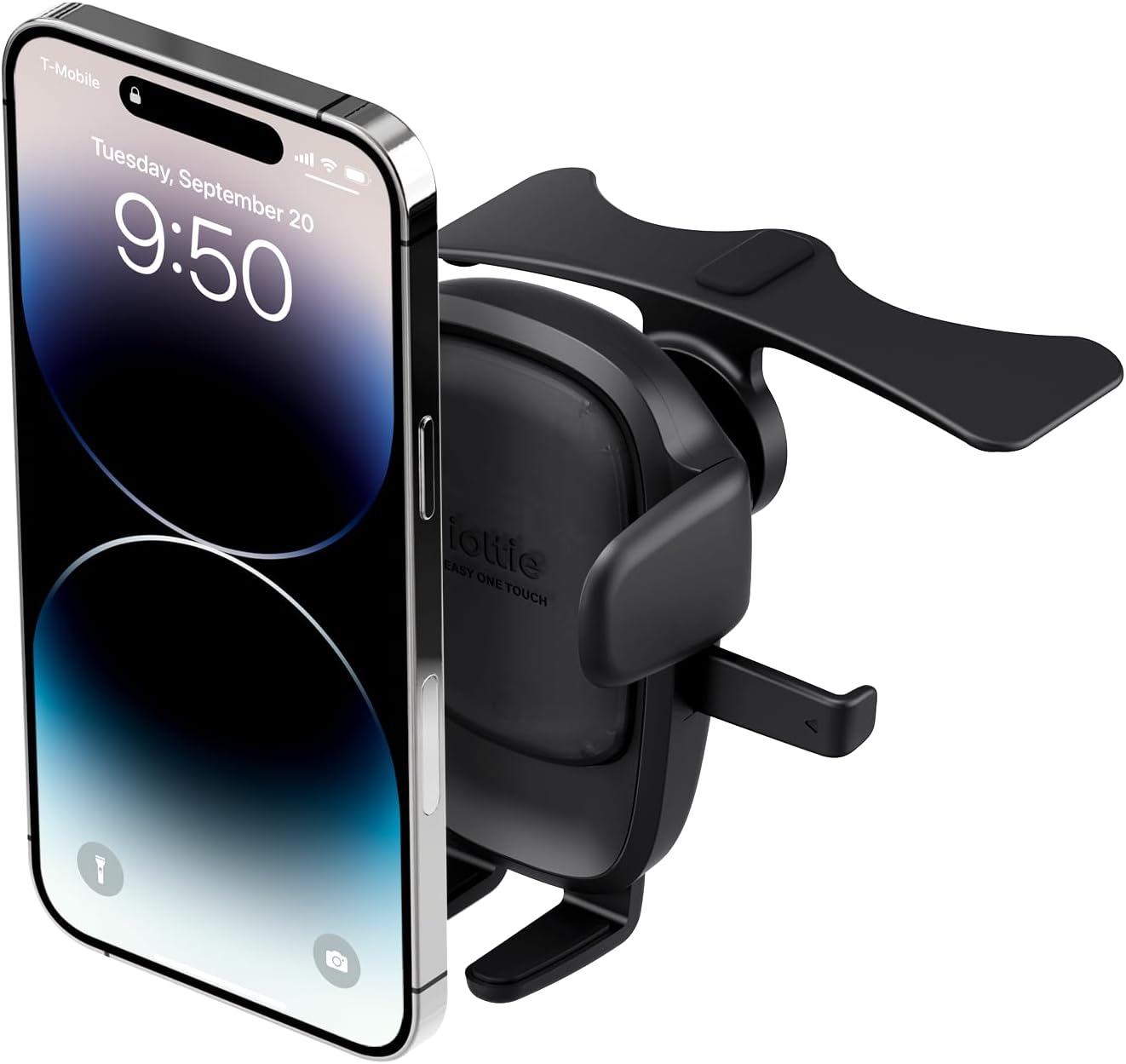 iOttie Easy One Touch 6 Universal Car Mount Dashboard &amp; Windshield Suction Cup Phone Holder for iPhone Samsung, Google, All Smartphones