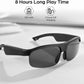 Smart Glasses, Polarized Bluetooth Sunglasses with Speaker, Voice Assistant, Open Ear, UV Protection Outdoor Audio Glass