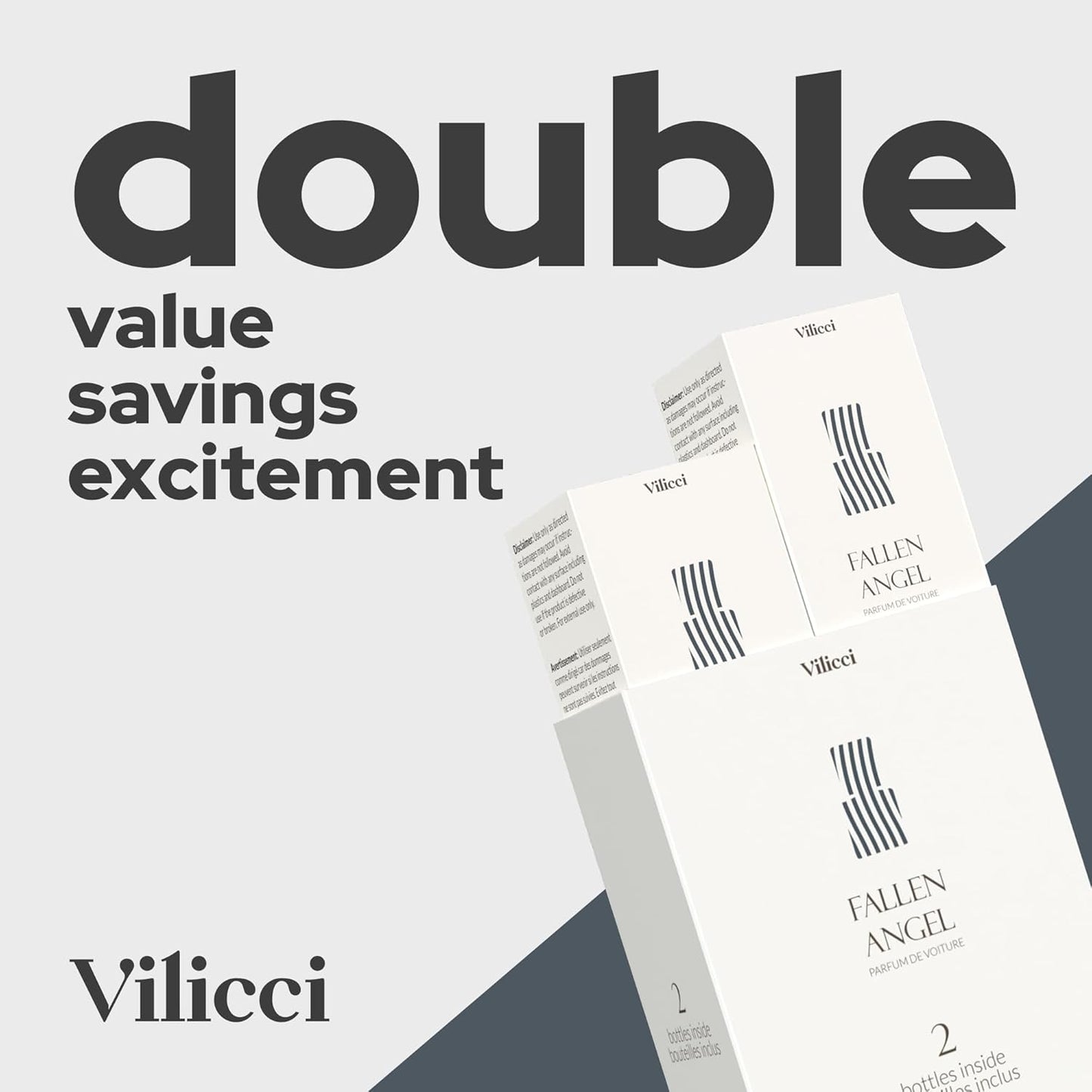 Vilicci Car Air Freshener - Tobacco Vanilla Scent - Elegant Car Fresheners, Air Freshener for Car, Premium Car Hanging Air Freshener, Long-Lasting Fragrance for Auto and Home, 1 Bottle