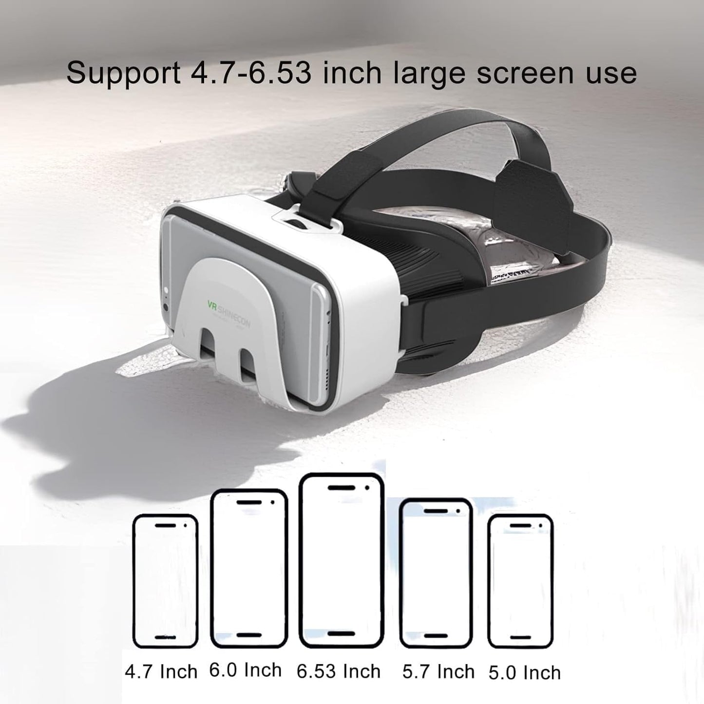 VR Headset Virtual Reality VR Glasses VR Helmet for iPhone Android Smartphones