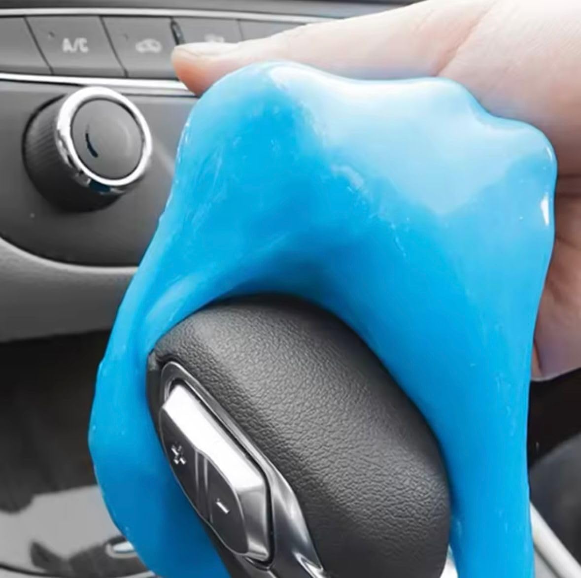 Aydicon Car Cleaning Gel Universal Detailing Gel Automotive Dust Car Crevice Cleaner Slime Auto Air Vent Interior Detail Removal for Car Putty Cleaning Keyboard Cleaner Car Accessories Blue