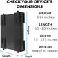 HumanCentric Cable Box Mount and Modem Mount, Adjustable Wall Mount for Small and Wide Devices Like Cable Boxes, Modems, DVD Players, Streaming Media Devices, Mount on The Wall Behind TV