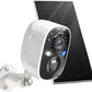 GMK Security Cameras Wireless Outdoor, 2K Color Night Vision AI Motion Detection 2-Way Talk Battery Powered WiFi Home Indoor Camera IP65 Weatherproof Spotlight Siren Alarm Cloud/SD Storage 2-Pack