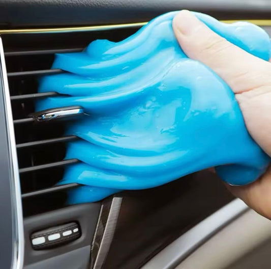 Aydicon Car Cleaning Gel Universal Detailing Gel Automotive Dust Car Crevice Cleaner Slime Auto Air Vent Interior Detail Removal for Car Putty Cleaning Keyboard Cleaner Car Accessories Blue