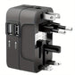 Universal Travel Plug Adapter 2 USB Ports, Dual USB
