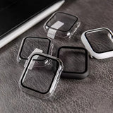 Premium Hard Plastic Screen Protector for Apple Watch Series 8/7/6/5/4/SE - 45/44/42/41/40/38mm Sizes