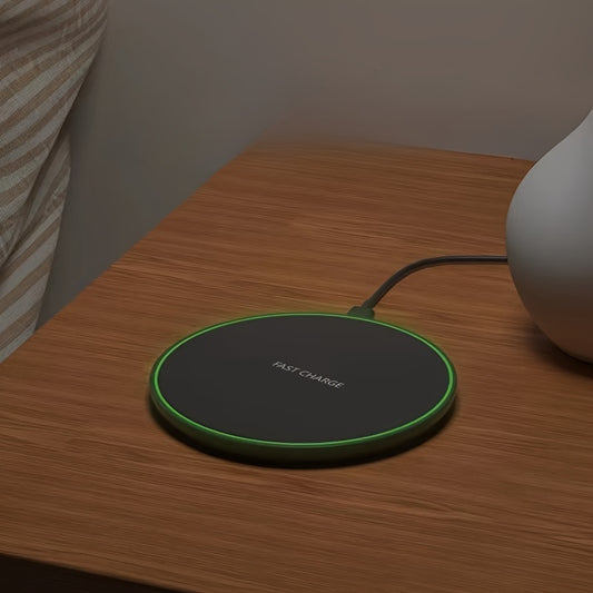 15W Wireless Charger USB C Fast Charging Pad Quick Charge For IPhone 14 13 12 13 XS XR 15 Samsung S22 S21 S20 S9 S10 S8