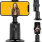 HKXYK Face Tracking Tripod, Desktop Gimbal, No App Required, 360° Rotation Face Body Phone Camera, Mount Smart Phone Tracking Holder for Live Vlog Streaming Video, Rechargeable Battery-Black
