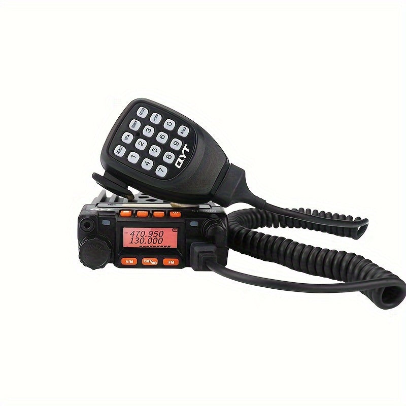 Car Walkie Talkie, 25W Dual Band Car Mobile Radio Dual Band Transceiver, VHF174/UHF 490Mhz Long Range Base Station Walkie Talkie For 12V Car Boat