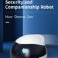 Enabot SE Home Security Camera, EBO Movable Indoor Smart Robot, 2-Way Audio, Night Vision, Auto Self-Charging, 1080P HD Video, APP WiFi Remote Control, Local SD Card Data Storage, Fix-Point Patrol And Auto Cruise For Pets, Babies And Elderly Companionshi