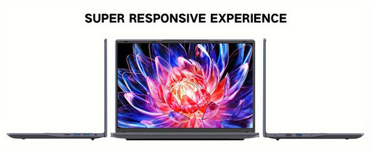 Laptop, 14 Inch 1080p IPS Screen, 8GB DDR4 RAM 512GB SSD, Celeron N5805 CPU, 11, UHD Graphics, Dual Stereo Speakers, 5G WiFi, Type-C - For Students & Professionals - Ideal for Work, Study & Entertainment